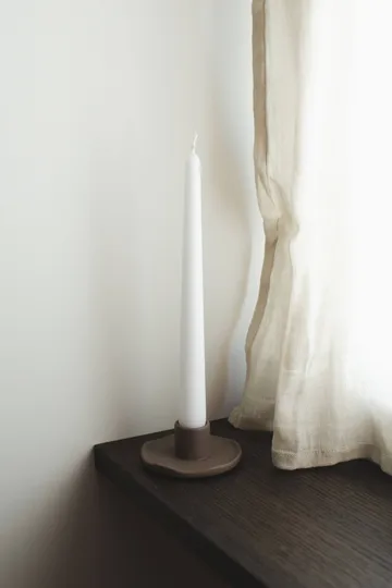 Wave candle sticks - Brown - DBKD