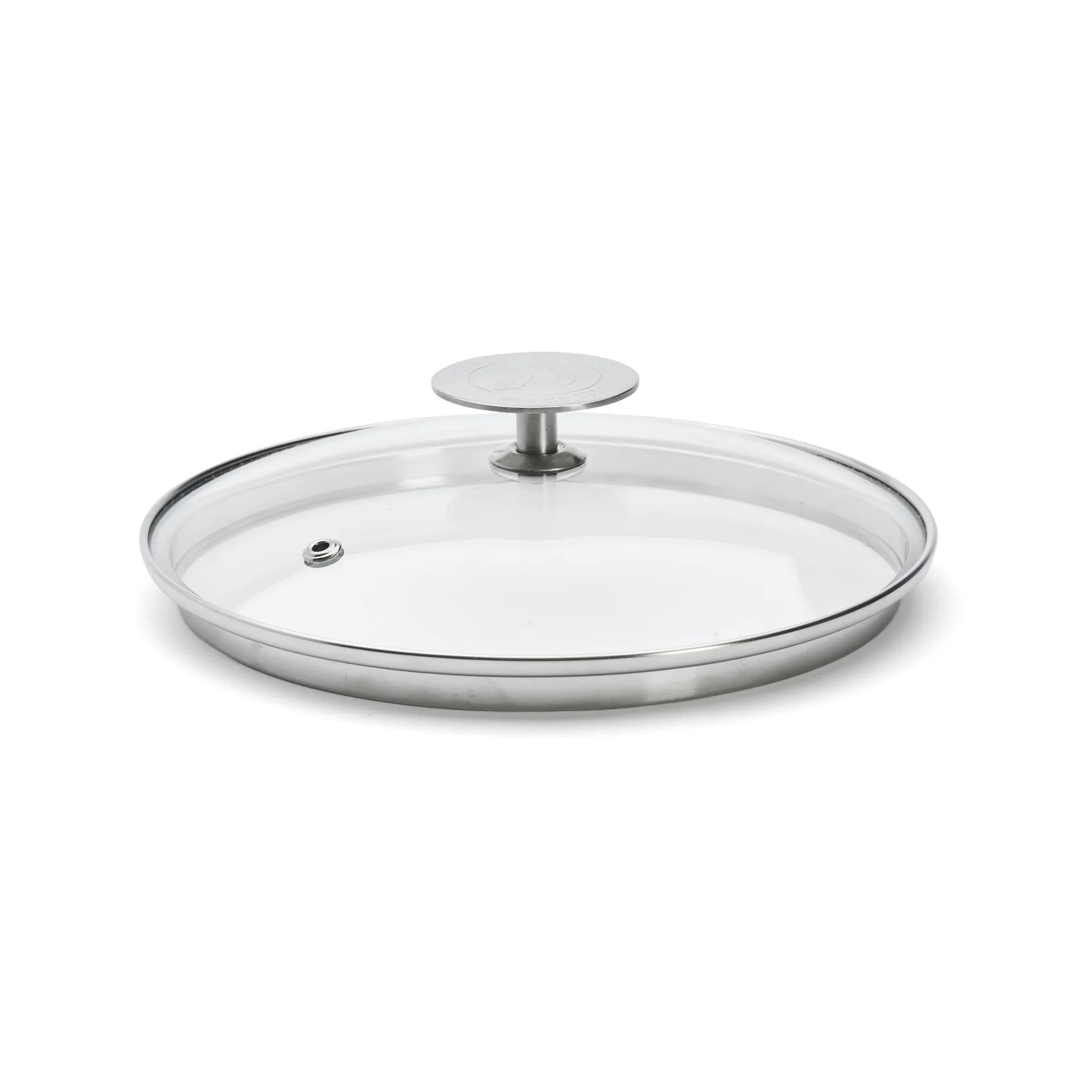 Alchimy glass lid deep ring, Ø18 cm De Buyer