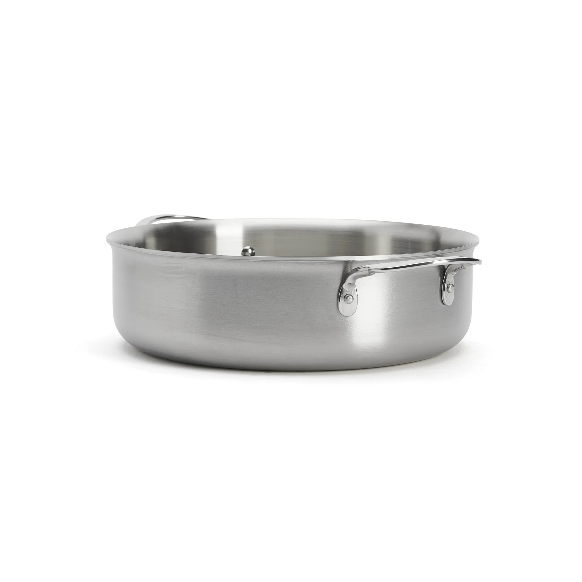 Alchimy rak saute pan stainless steel, Ø28 cm De Buyer