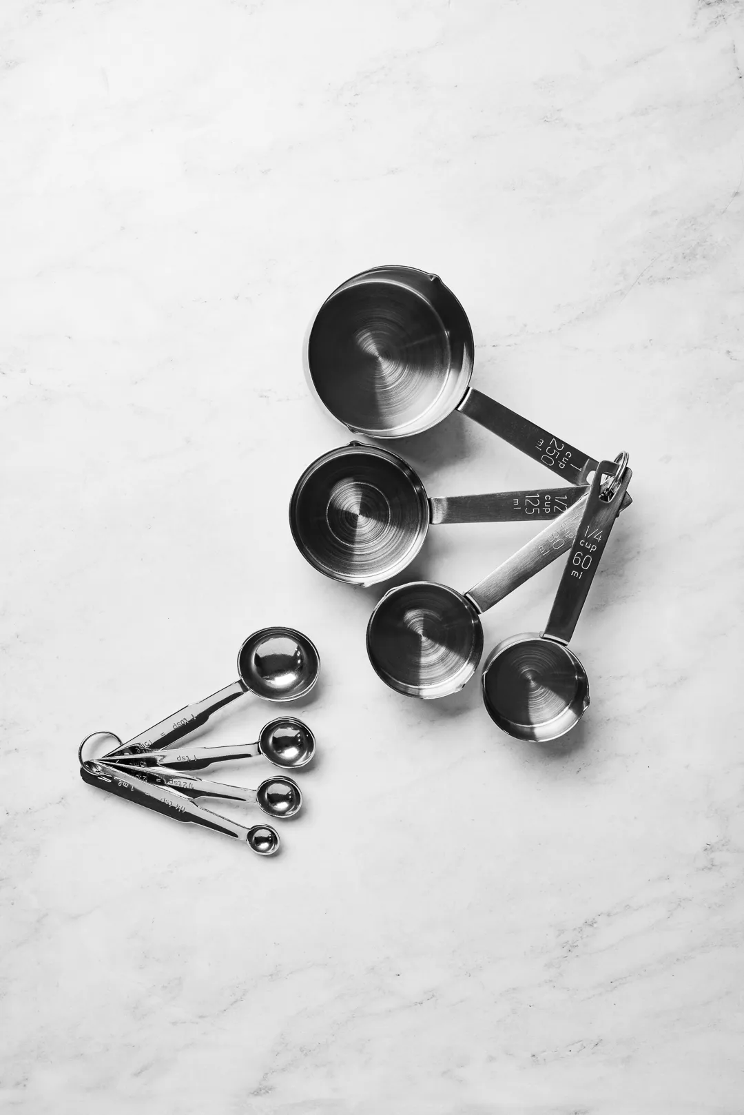 De Buyer measuring cups 60-250 ml 4 pieces, stainless steel De Buyer