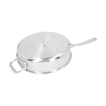 5-Plus deep frying pan with lid stainless steel - Ø24 cm - Demeyere
