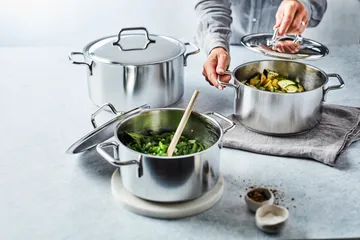Demeyere Apollo 7 pot low stainless steel - 5.2 L - Demeyere
