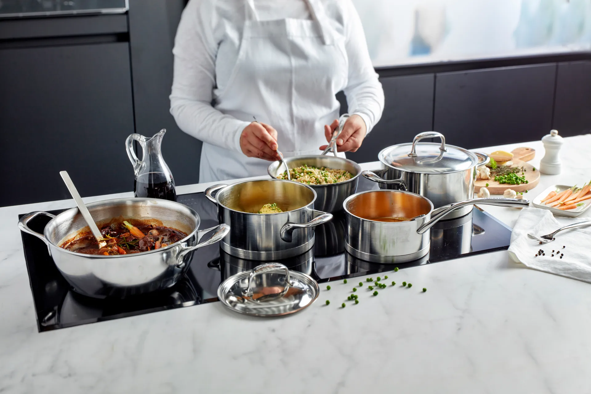Demeyere Atlantis sauté pan, 2,5 l Demeyere