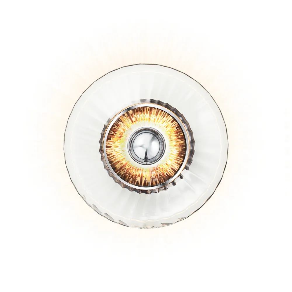 New Wave Optic wall lamp Ø26 cm, Clear Design By Us