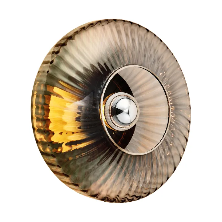 New Wave Optic wall lamp XL, Smoke Design By Us