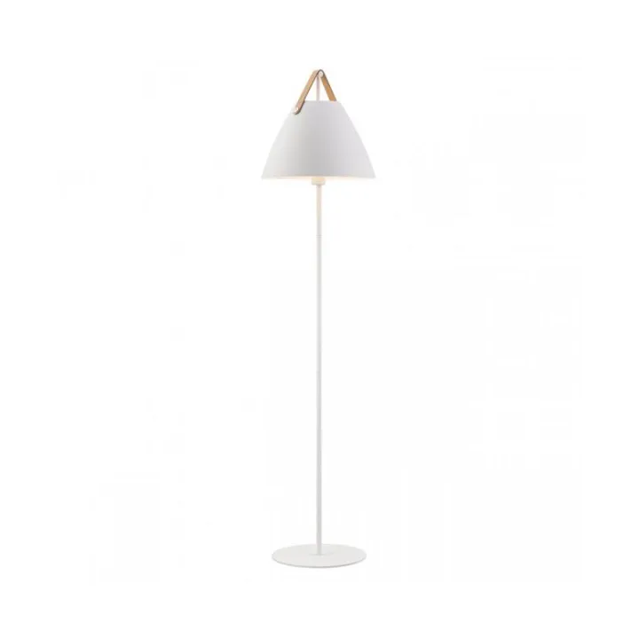 Strap Floor Lamp 154 cm - White - Design For The People