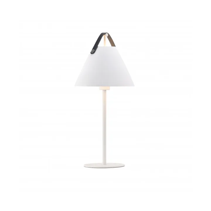 Strap table lamp 55 cm, White Design For The People