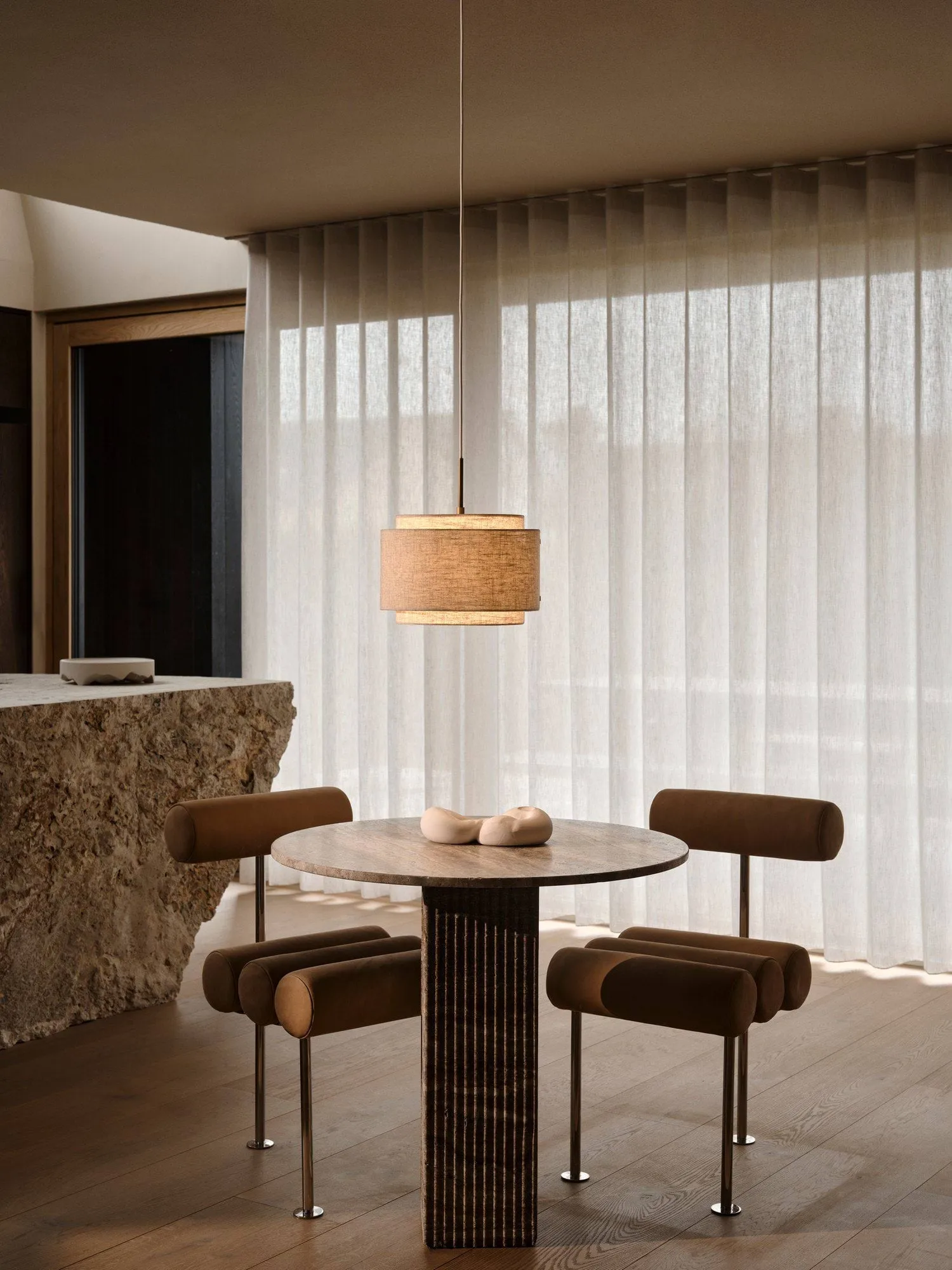 Takai ceiling lamp, Beige, Ø30 cm Design For The People