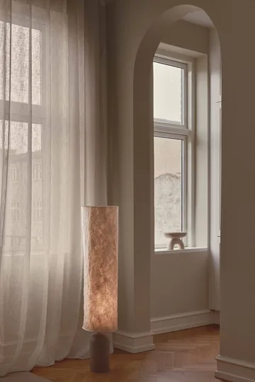 Talli floor lamp - Brown, Ø25x113.5 cm - Design For The People