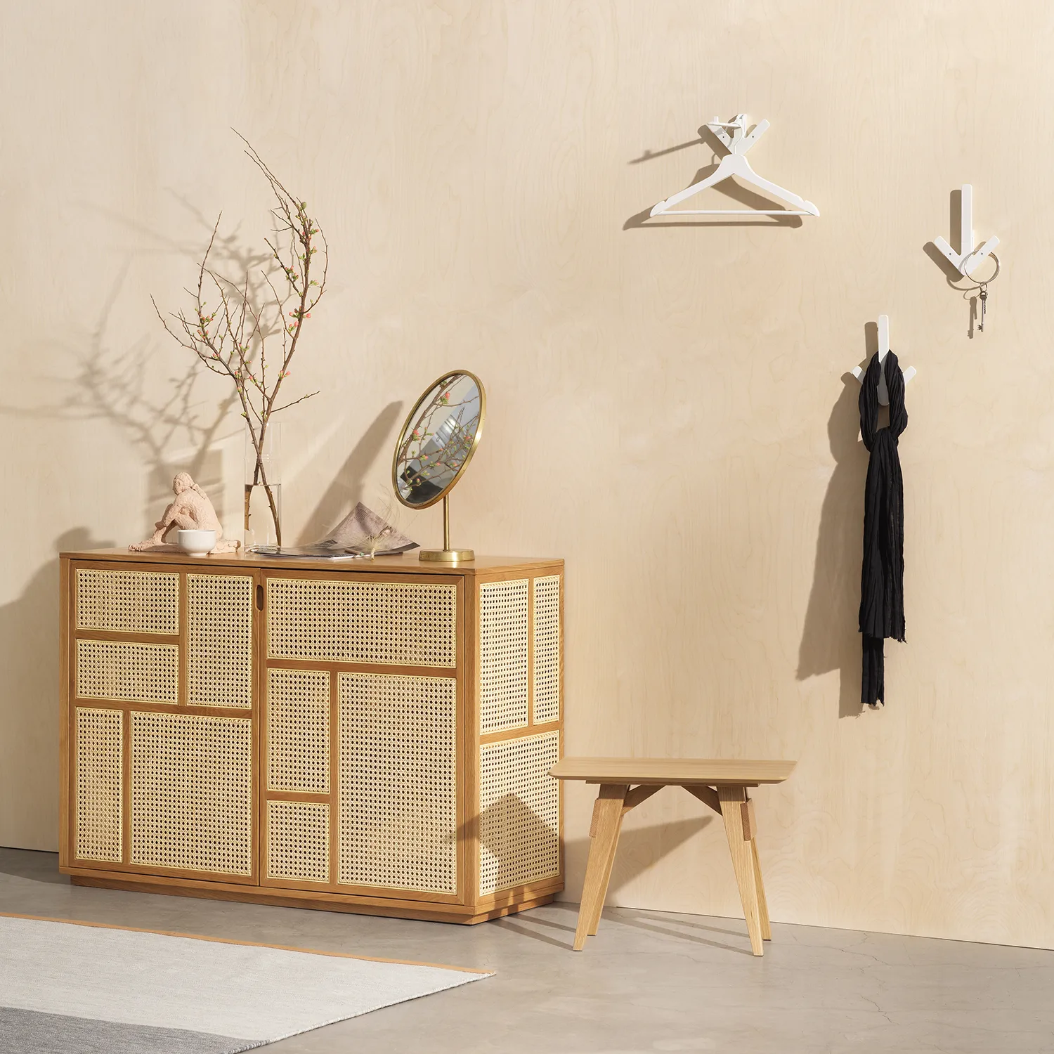Air side table, Oak Design House Stockholm