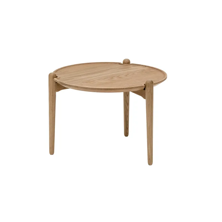 Aria coffee table - Oak, Ø50x37 cm - Design House Stockholm