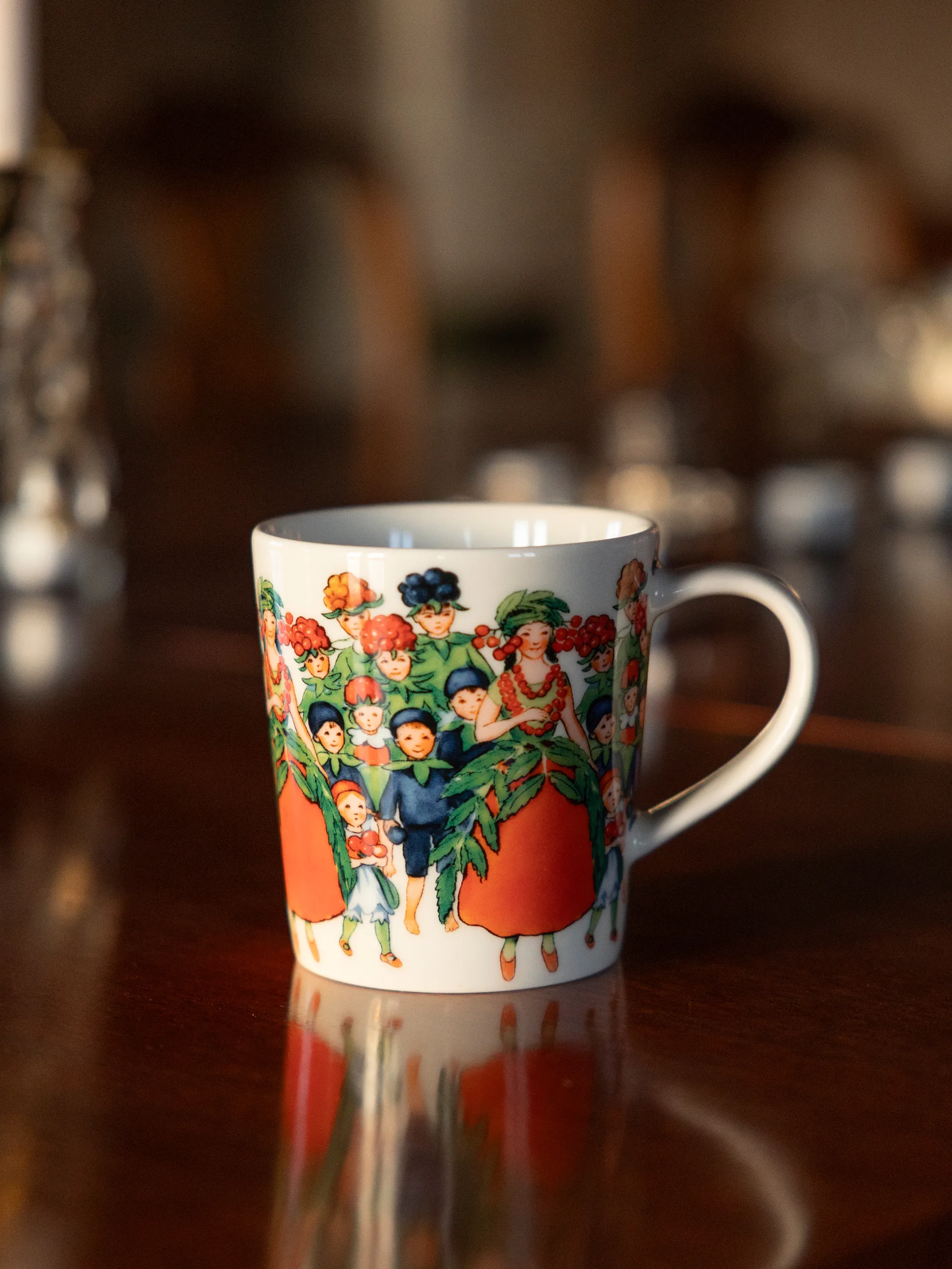 August mug with handle 400 ml, White Design House Stockholm