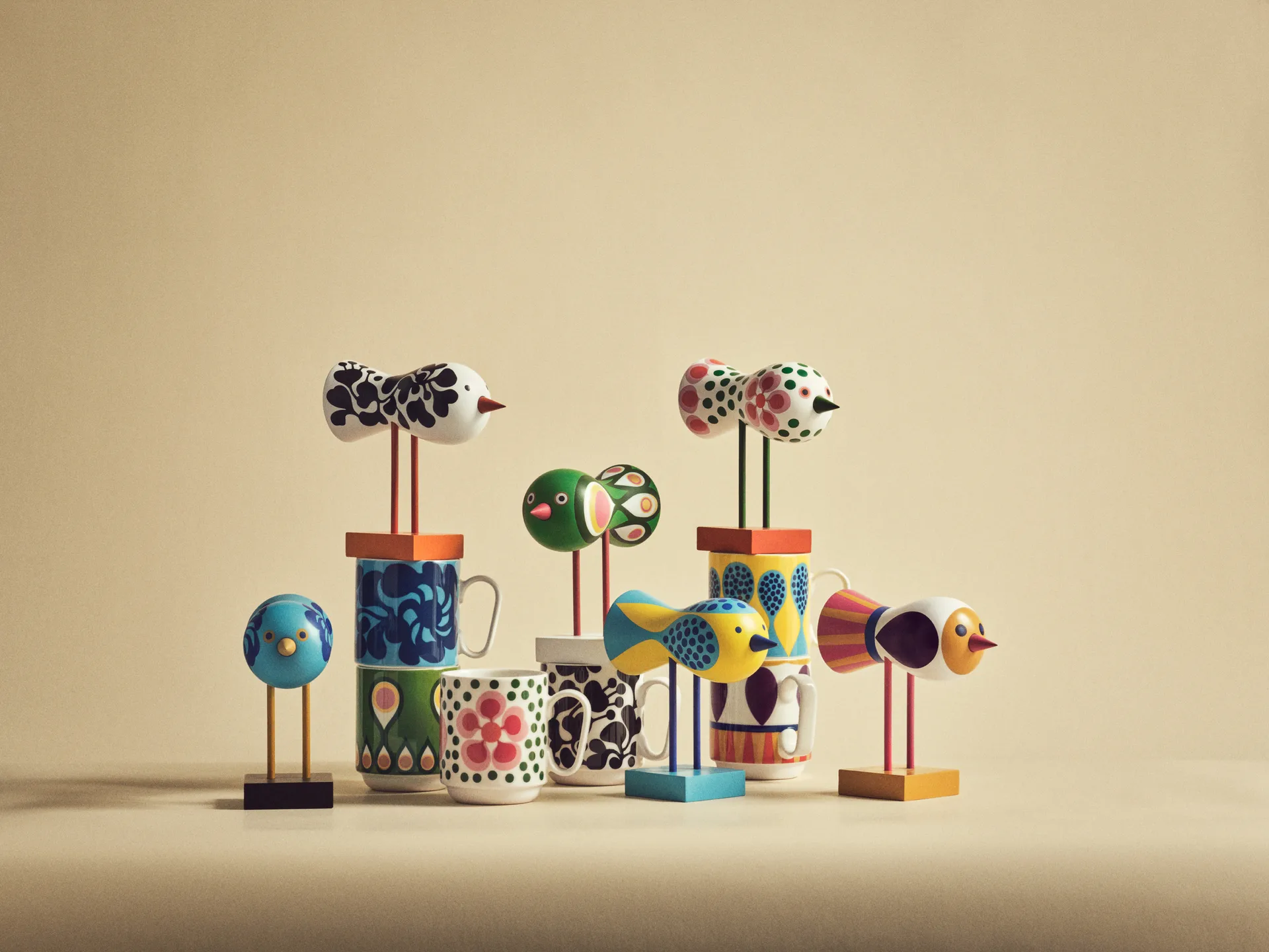 Birds 1967 mug 35 cl, No. 5 Design House Stockholm