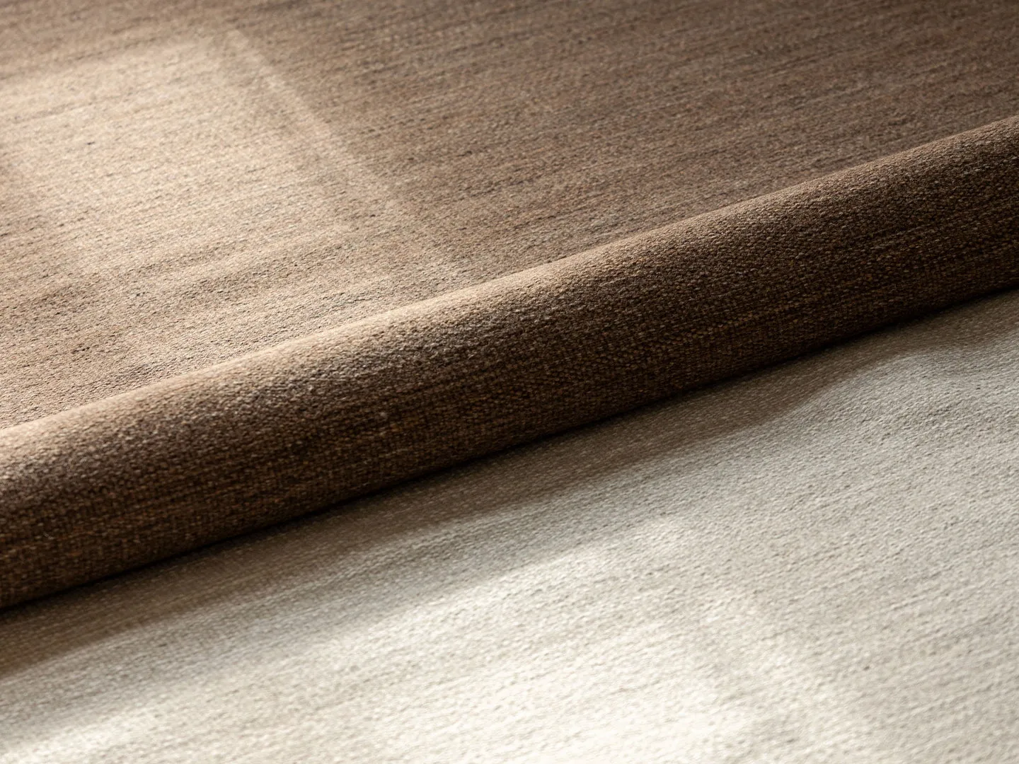 Björk rug large brown, 170x240 cm Design House Stockholm