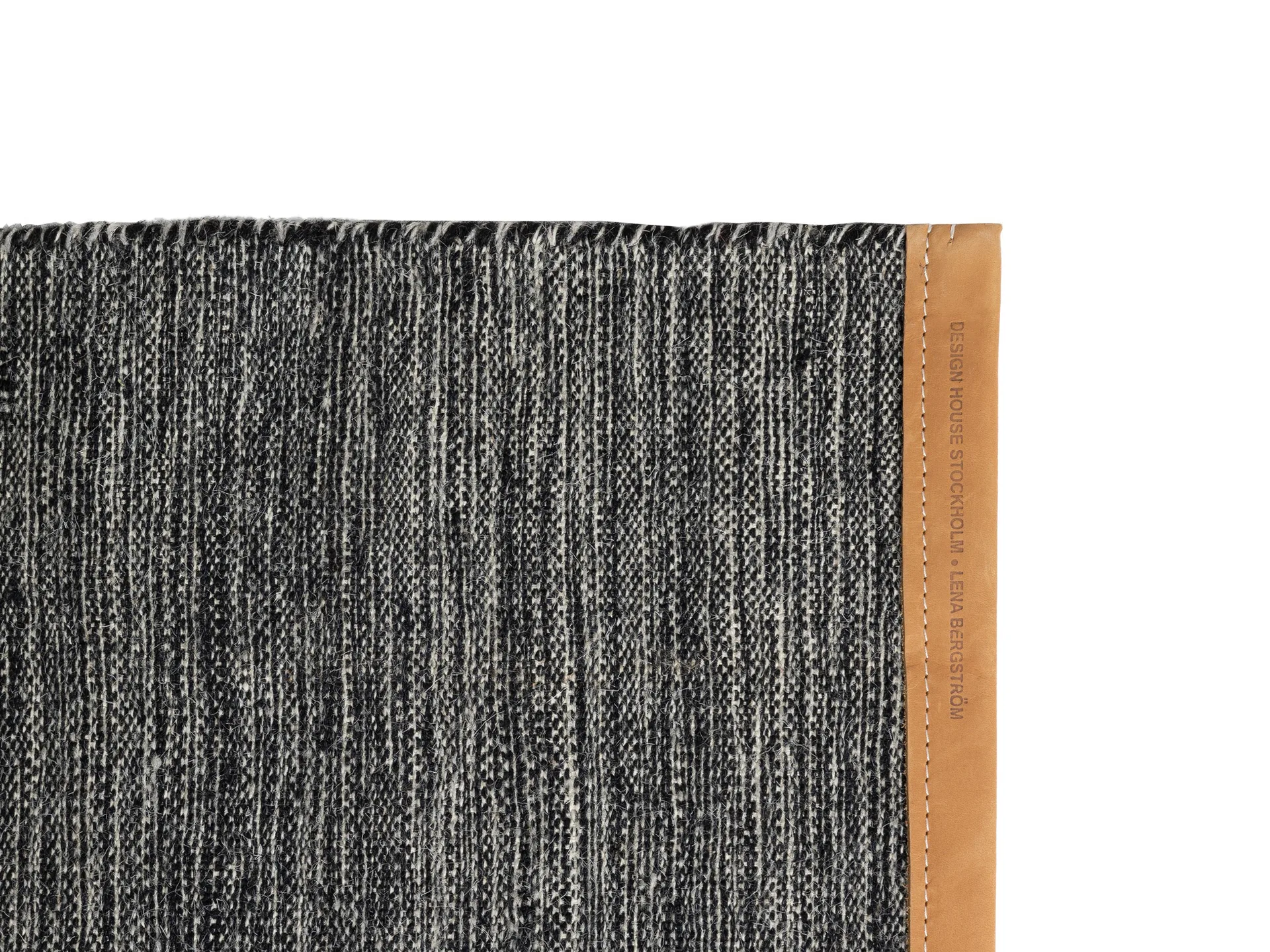 Björk rug large dark grey, 170x240 cm Design House Stockholm