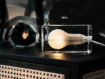 Block Lamp - black cord - Design House Stockholm