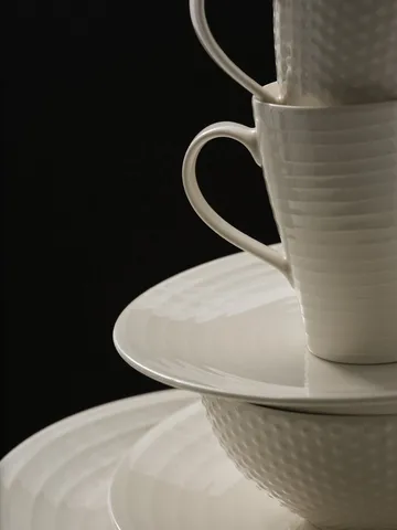Blond breakfast bowl 60 cl - stripe white - Design House Stockholm