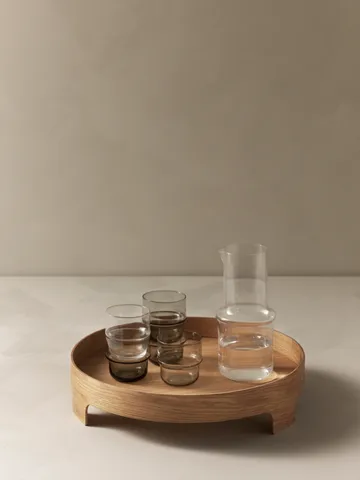 Bridge tray - Oak, Ø42 cm - Design House Stockholm