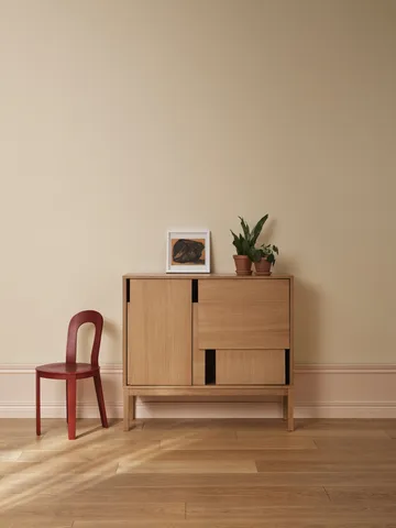 Layer sideboard - Oak, 120x110, with legs - Design House Stockholm