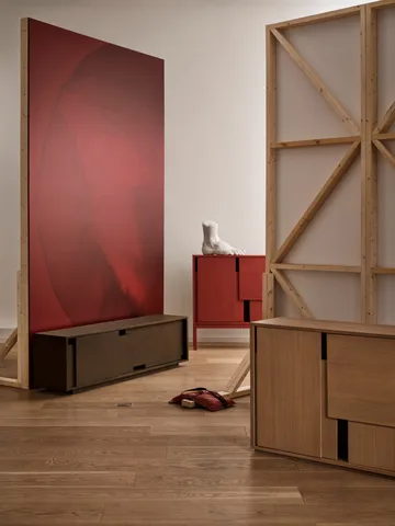 Layer sideboard - Oak, 120x82 cm - Design House Stockholm