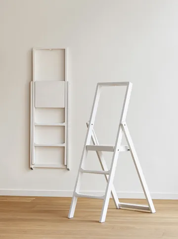 Step ladder - White-stained - Design House Stockholm