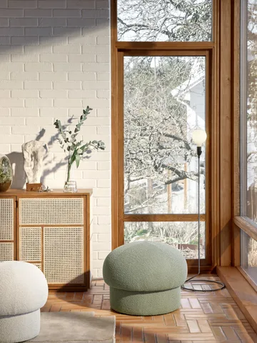 Uno pouf Ø65 cm - Green - Design House Stockholm