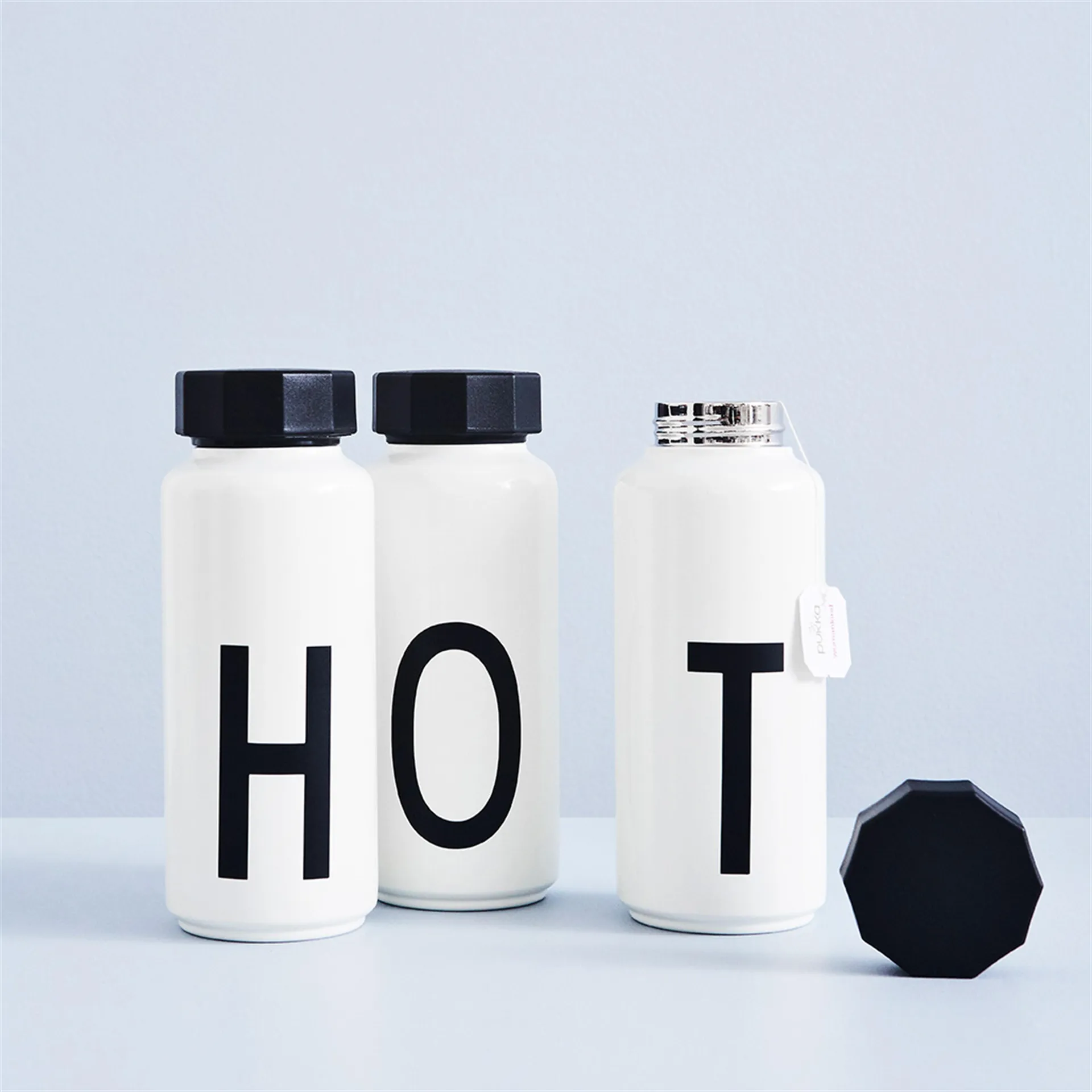 AJ Vintage thermos, B Design Letters