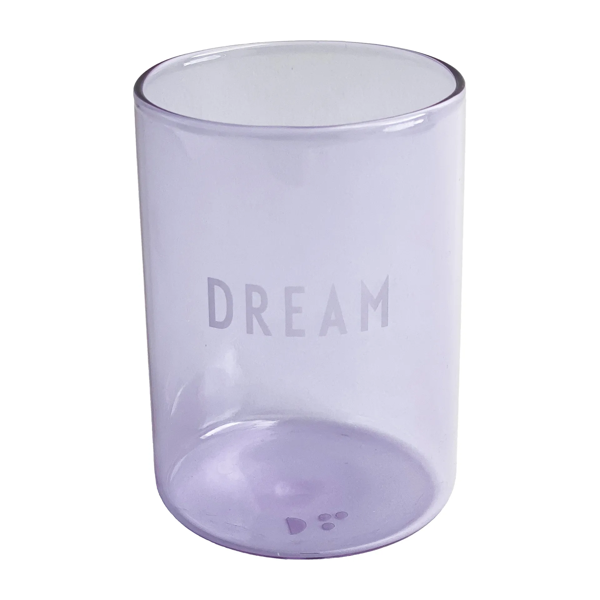 Design Letters favourite glass 35 cl, Purple Design Letters
