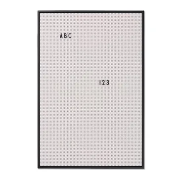 Design Letters letter board A2 - grey - Design Letters