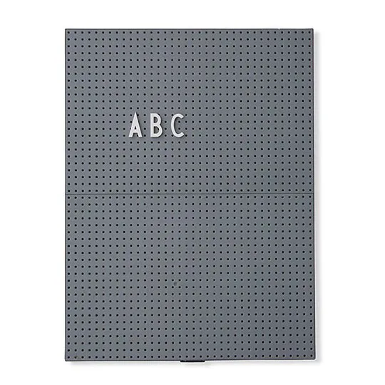 Design Letters letter board A4, dark grey Design Letters