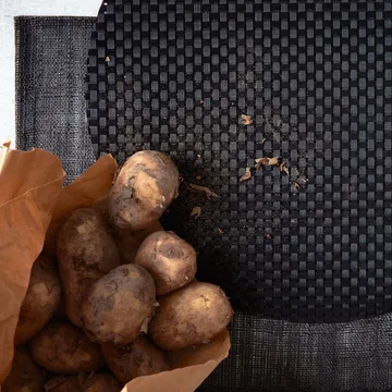 Dixie linen placemat - black - Dixie