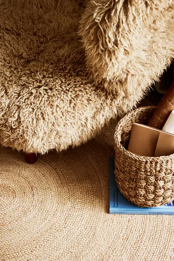 Elin carpet natural - Ø125 cm - Dixie