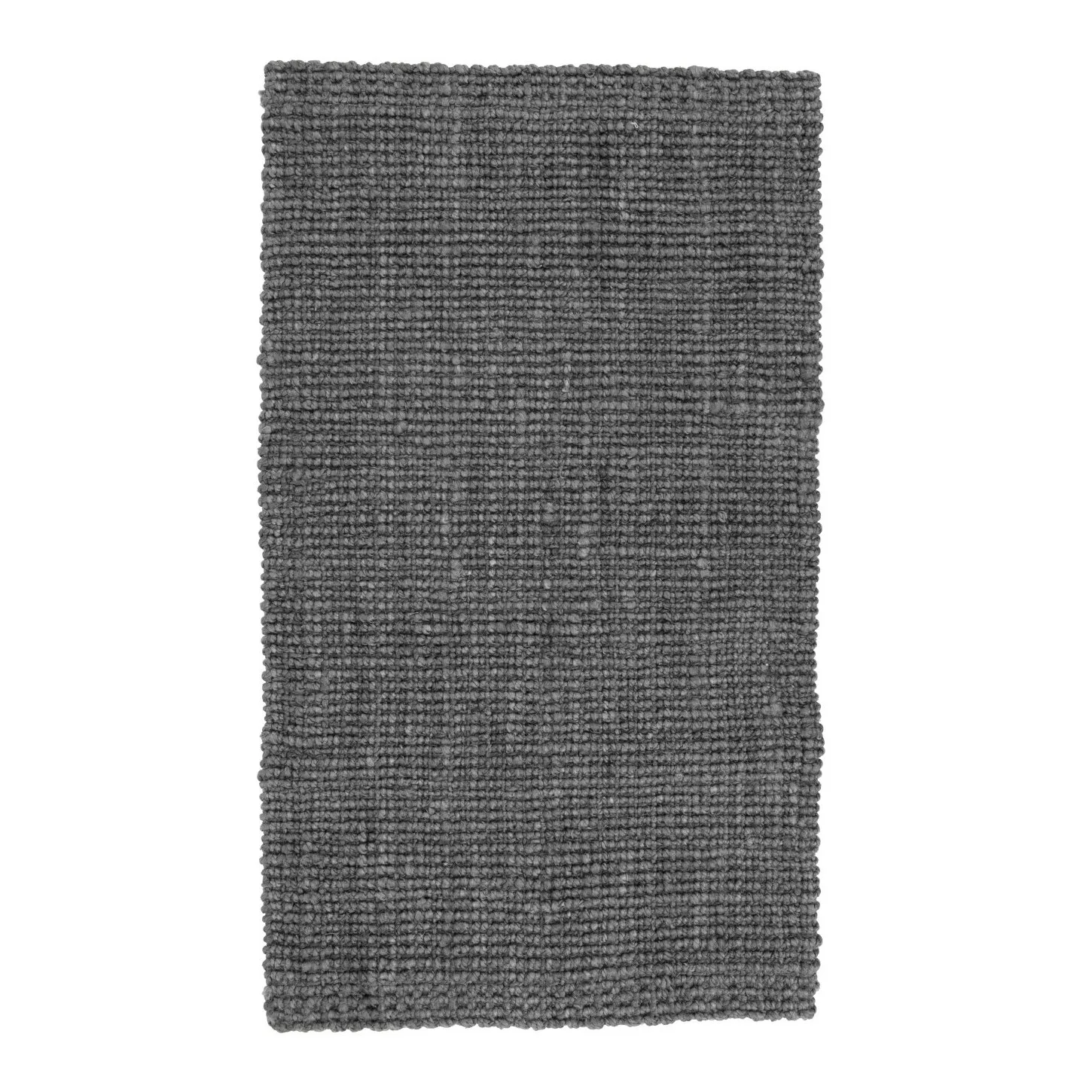 Jute rug dark grey, 70x120 cm Dixie