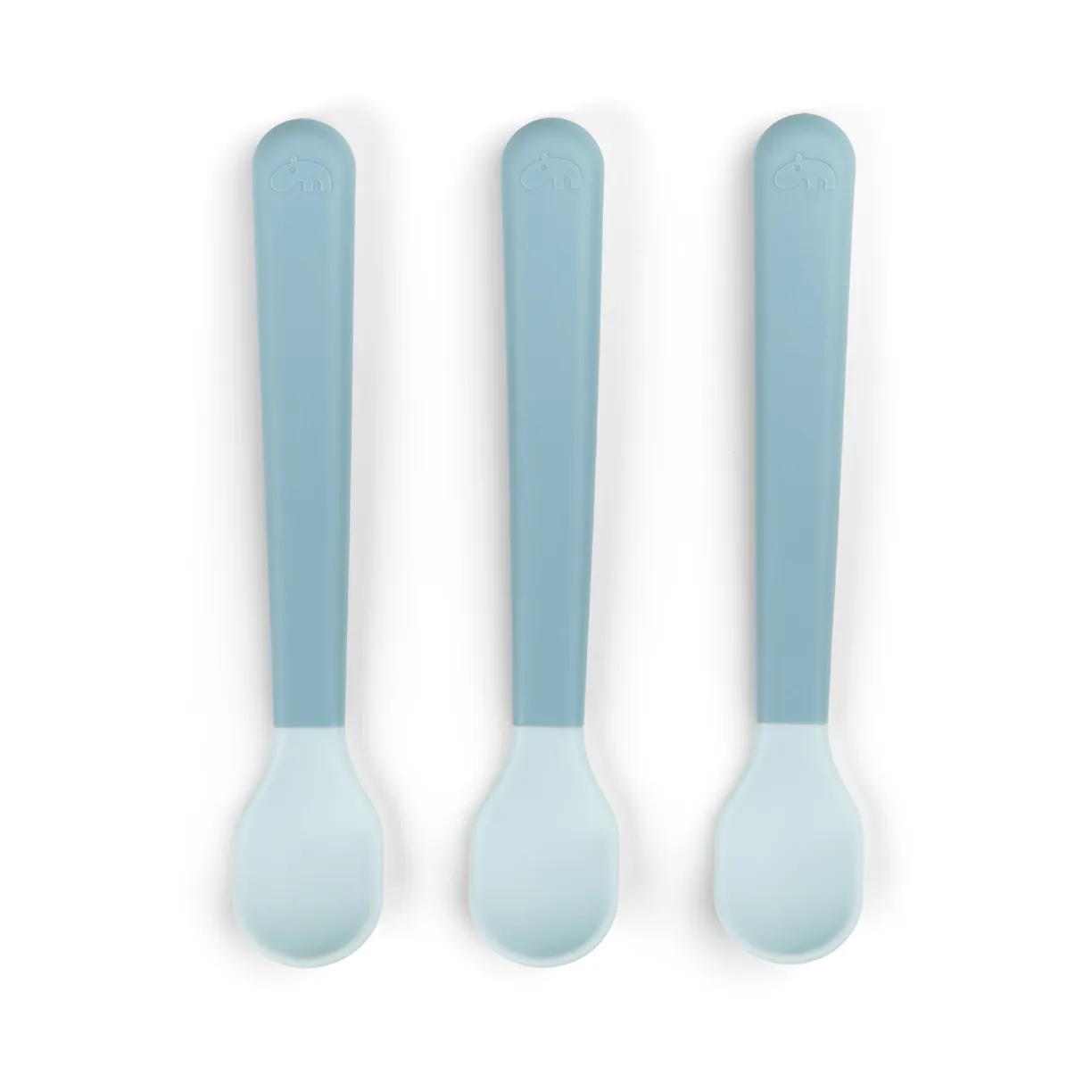 Easy-grip foodie spoon 3-pack, Blue Done by deer
