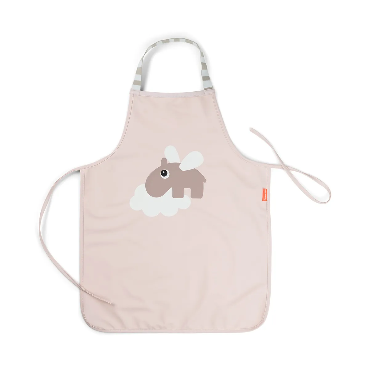 Happy Clouds apron for children, Powder Done by deer