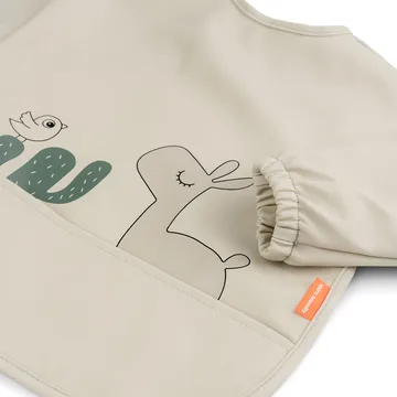 Lalee bib with sleeves - Sand - Done by deer