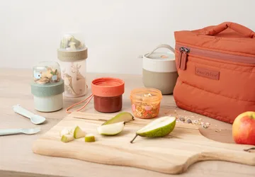To Go lunch box Ø11 cm - Green - Done by deer