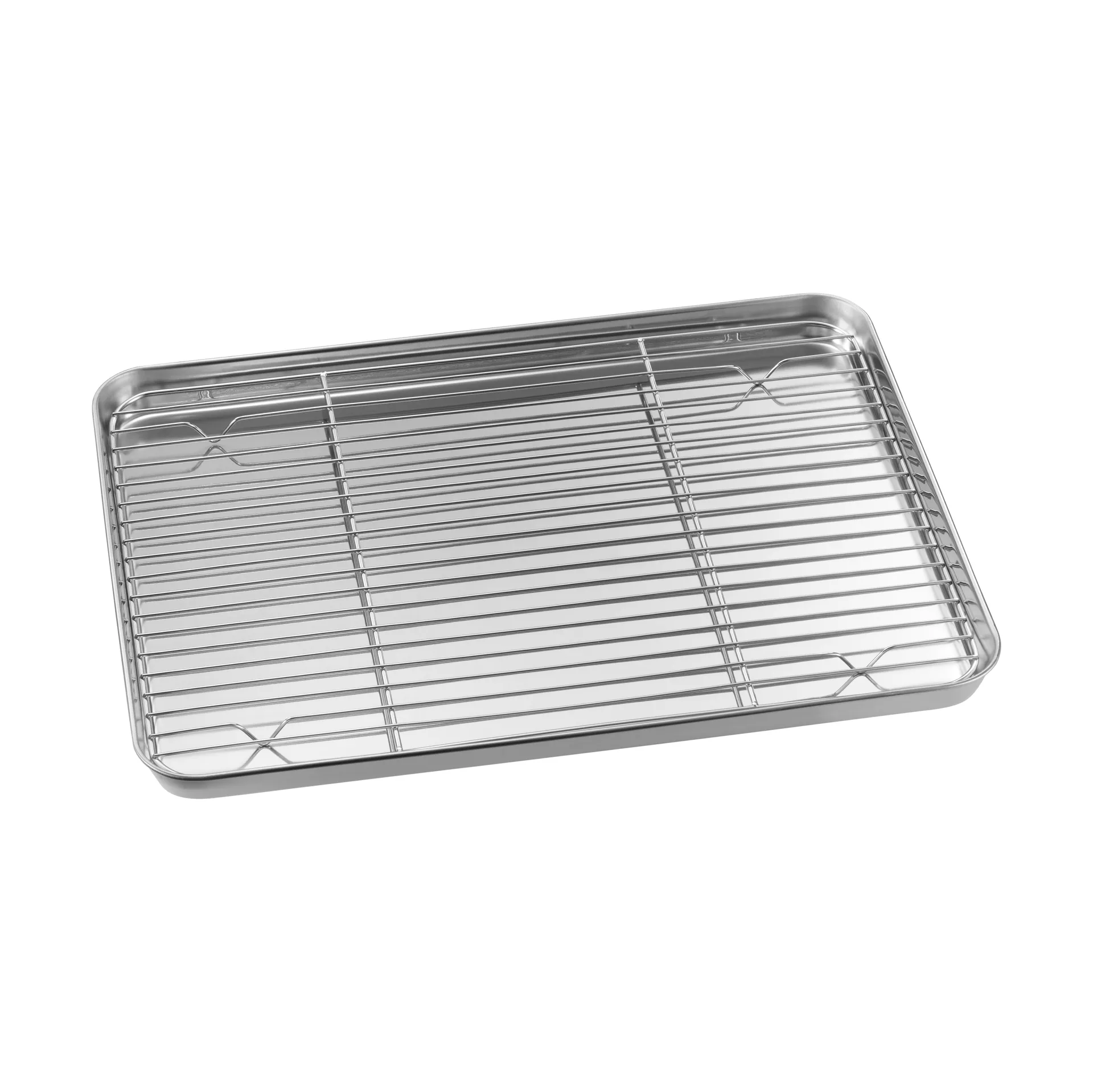 Gili gastro pan, Stainless steel grill rack, 40.5x28 cm Dorre