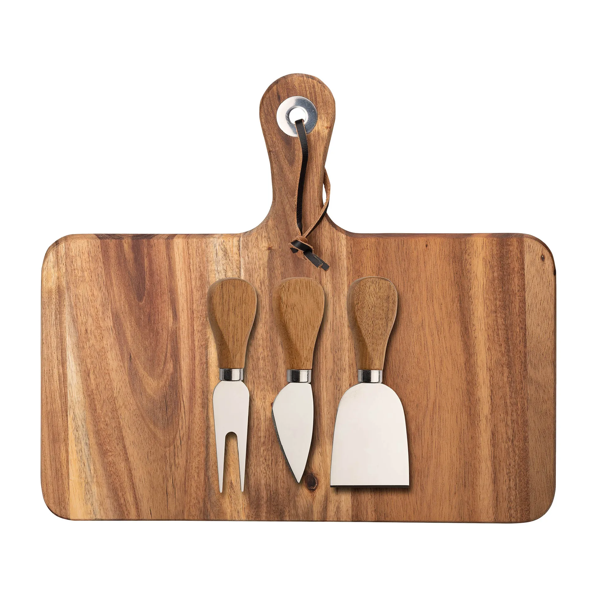 Oline cheese tray acacia 4 pieces, 26x29 cm Dorre