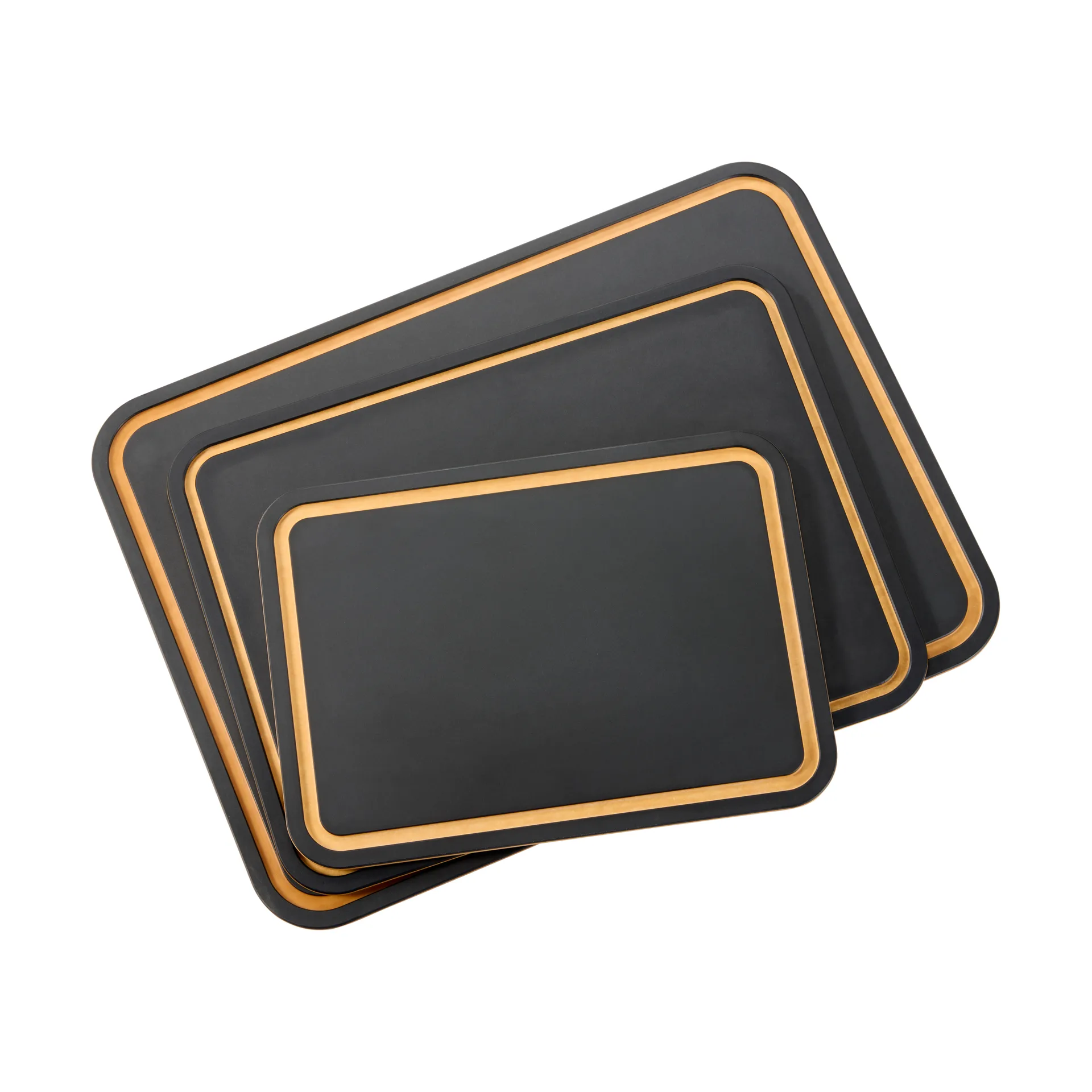 Sami chopping board pressed wood fiber, Black, 37x27.5 cm Dorre