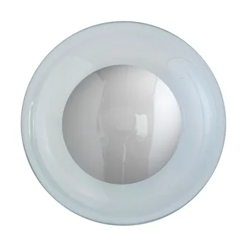 Horizon surface wall lamp - Clear-silver, Ø29 cm - EBB & FLOW