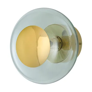 Horizon surface wall lamp - Forest green, Ø21 cm - EBB & FLOW