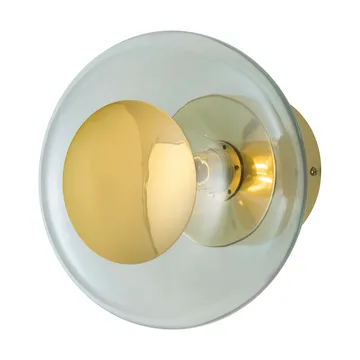 Horizon surface wall lamp - Forest green, Ø21 cm - EBB & FLOW