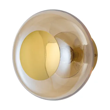 Horizon surface wall lamp - Golden smoke, Ø21 cm - EBB & FLOW