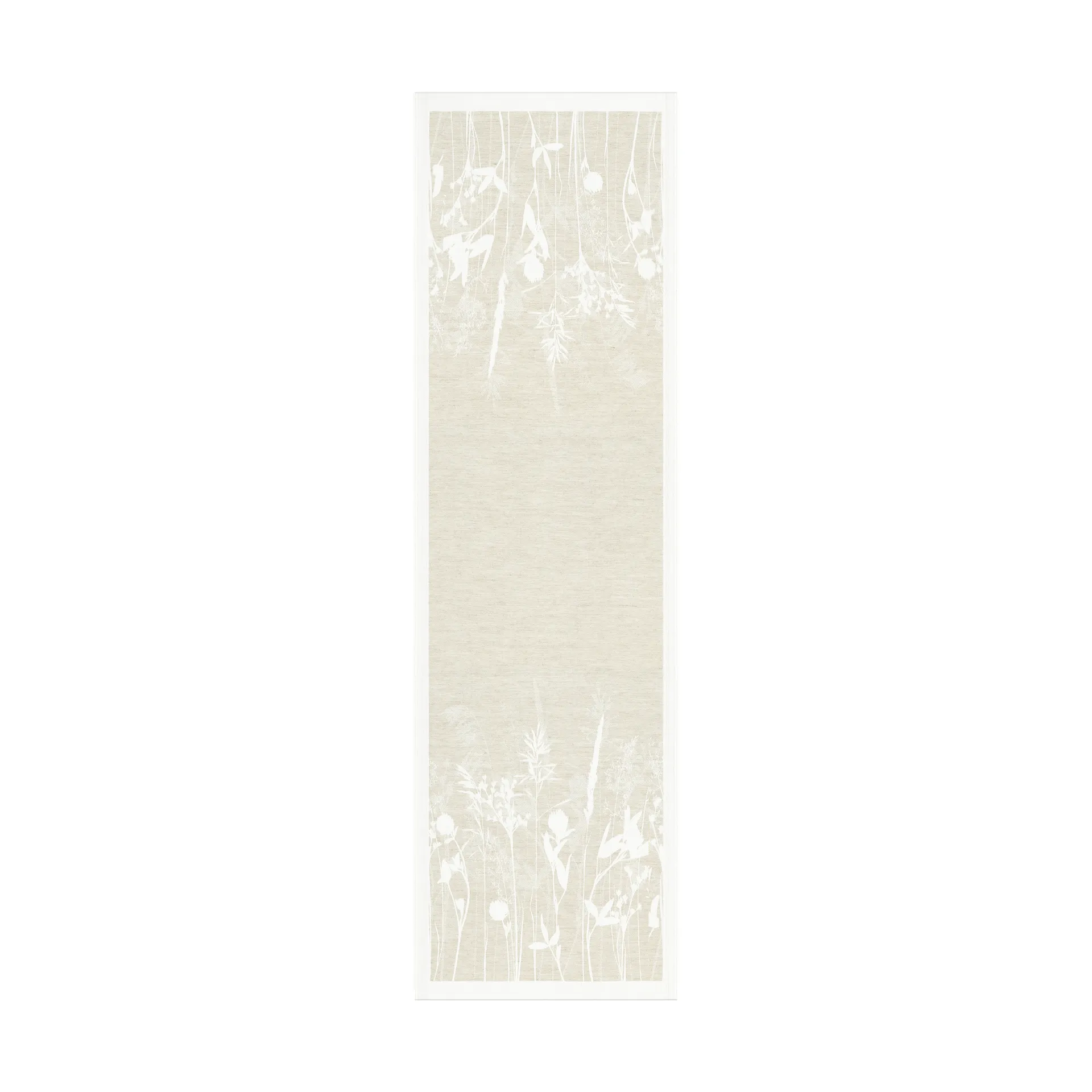 Airy table runner 50x150 cm, Unbleached Ekelund Linneväveri