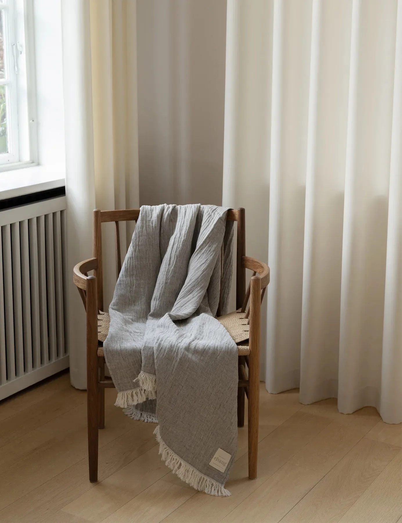 Lavender throw 130x180 cm, Brown Elvang Denmark
