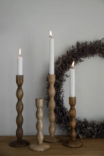 Ernst candle holder Ø9x31 cm - Natural - ERNST