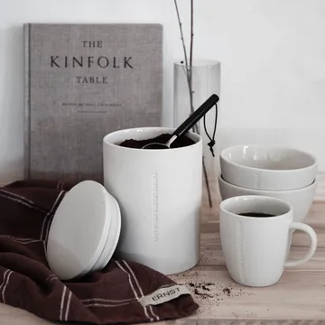 Ernst coffee measure with wooden handle - black - ERNST