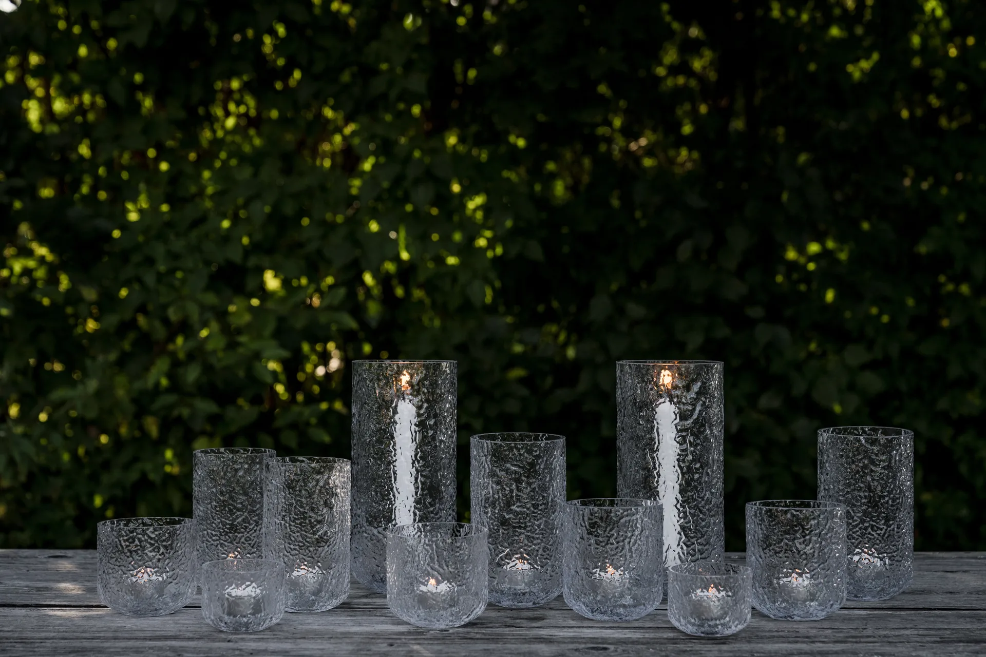 Ernst patterned candle holder, Ø8x6 cm ERNST