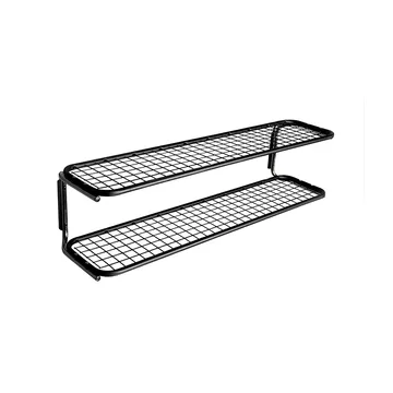 Classic 650 shoe shelf - Black/chrome, 2 levels, 110 cm - Essem Design